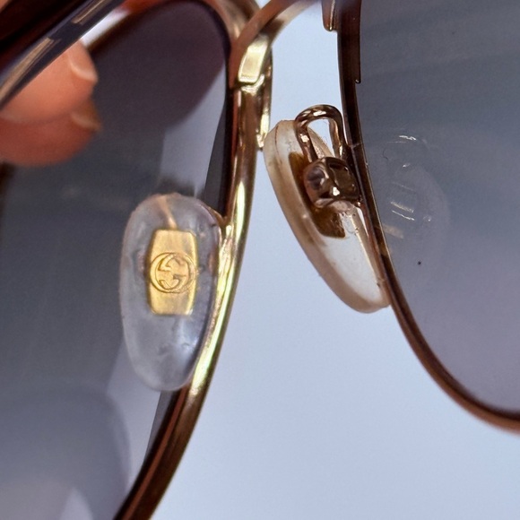 Gucci Cat-Eye gradiant sunglasses, with case 58 16 150 main image 11